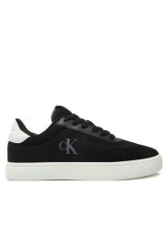 Calvin Klein Jeans Sneakersy Classic Cupsole Low Mix Mg YM0YM01169 Czarny. Czarne buty sportowe na co dzień męskie Calvin Klein Jeans, m, bez wzorów, z jeansu, bez ramiączek, bez kaptura. Za 284.99 zł.