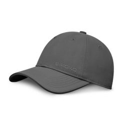 Sześciopanelowa sportowa czapka z daszkiem Fitness Siroko Coach Dark Gray. Szare czapki męskie SIROKO, bez wzorów, z tkaniny, klasyczne. Za 127.00 zł.