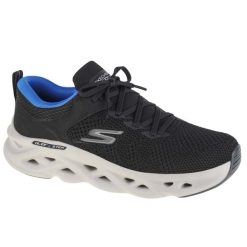 Buty do biegania męskie, Skechers Go Run Swirl Tech-Dash Charge. Czarne buty do biegania męskie Skechers, bez wzorów, bez zapięcia, do biegania, skechers sport. Za 378.99 zł.