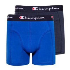 Bokserki Męskie (zestaw 2 Sztuk). Czarne bokserki męskie CHAMPION, m, bez wzorów. Za 108.99 zł.