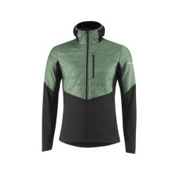 Kurtka hybrydowa Löffler Alex PL60. Zielone kurtki męskie LOFFLER, l, bez wzorów, sportowe, bez ramiączek, bez kaptura. Za 1,038.50 zł.