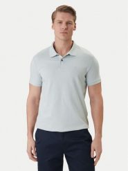 Calvin Klein Polo LV04LC254G Zielony Slim Fit. Zielone koszulki polo męskie Calvin Klein, m, bez wzorów, z bawełny, bez kołnierzyka, bez ramiączek. Za 289.99 zł.