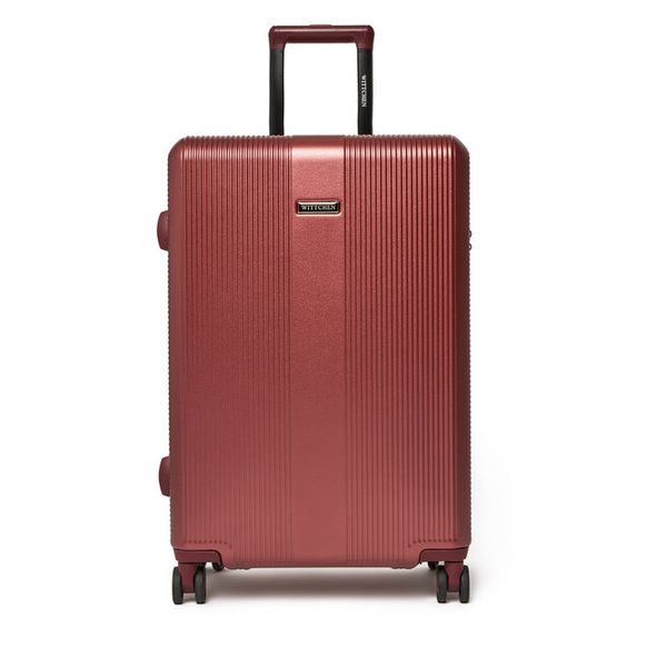 Walizka średnia WITTCHEN. Czerwone walizki męskie Wittchen, bez wzorów, średnie. Za 649.99 zł.