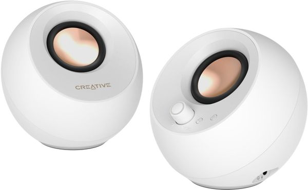 Głośniki komputerowe Creative Pebble Pro białe (51MF1710AA003). Zestawy głośników CREATIVE. Za 268.91 zł.