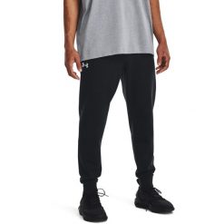 Spodnie treningowe męskie Under Armour 1379774001. Białe szorty sportowe męskie Under Armour, bez wzorów, z dresówki. Za 302.00 zł.