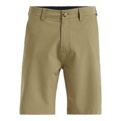 Spodenki kąpielowe typu amphibian dla Mężczyzn UNION AMPH 20" Beżowy. Brązowe szorty męskie Quiksilver, bez wzorów, z elastanu, sportowe. Za 229.99 zł.