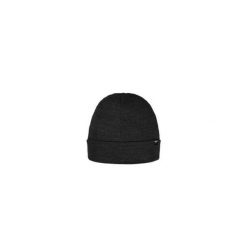 Czapka Barts Merino. Czarne czapki męskie Barts, bez wzorów, z wełny. Za 158.00 zł.