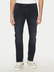 Mustang Jeansy Oregon 1013710 Granatowy Slim Leg. Niebieskie jeansy męskie Mustang, bez wzorów, z bawełny. Za 254.99 zł.