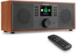 Radio internetowe Rimini Audizio 102.430 Stereo WiFi brązowe one size. Brązowe radia Audizio. Za 603.65 zł.