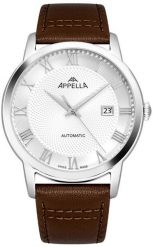 Zegarek męski Appella L70007.5B33A brązowy. Brązowe zegarki męskie Appella. Za 2,980.00 zł.