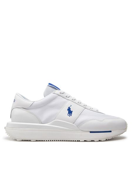 Polo Ralph Lauren Sneakersy Train 89 PP 809940765001 Biały. Białe buty sportowe na co dzień męskie Polo Ralph Lauren, m, bez wzorów, z materiału, bez ramiączek, bez kaptura. Za 629.99 zł.