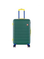 Semi Line Walizka średnia T5846-2 Zielony. Zielone walizki męskie Semi-line, bez wzorów, z tworzywa sztucznego, średnie. Za 239.99 zł.