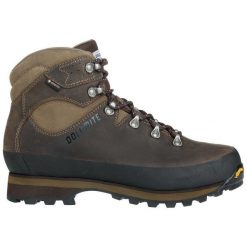 Buty trekkingowe męskie Dolomite Tofana GTX. Brązowe buty trekkingowe męskie Dolomite, bez wzorów, sportowe, bez obcasa, bez zapięcia. Za 744.99 zł.