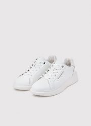 PAKO LORENTE – Białe sneakersy męskie. Białe buty sportowe na co dzień męskie Pako Lorente, m, bez wzorów, sportowe, bez ramiączek, bez kaptura. Za 199.99 zł.