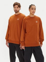 Puma Bluza Unisex Better Clasics 624244 Brązowy Relaxed Fit. Brązowe bluzy nierozpinane męskie Puma, m, bez wzorów, z bawełny, bez ramiączek, bez kaptura. Za 209.99 zł.