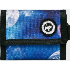 Hype - Portfel. Niebieskie portfele męskie Hype, bez wzorów, z materiału. W wyprzedaży za 34.90 zł.