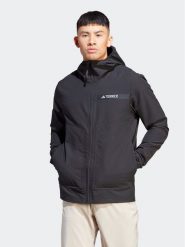 Adidas Kurtka outdoor Terrex Multi HZ4425 Czarny Slim Fit. Czarne kurtki outdoor męskie ADIDAS, l, bez wzorów, z syntetyku, bez kaptura, outdoorowe. Za 599.99 zł.