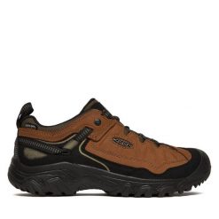 Trekkingi Keen. Brązowe buty trekkingowe męskie Keen, bez wzorów, bez zapięcia, trekkingowe. Za 559.99 zł.