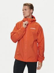 Adidas Kurtka outdoor Terrex Multi 2L RAIN.RDY IP1433 Pomarańczowy Regular Fit. Brązowe kurtki outdoor męskie ADIDAS, l, bez wzorów, z syntetyku, bez kaptura, outdoorowe. Za 489.99 zł.