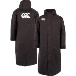 Parka Canterbury Club Subs. Czarne parki męskie CANTERBURY, na zimę, bez wzorów, z dresówki, bez kaptura. Za 674.00 zł.