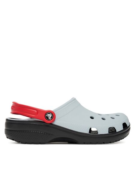 Crocs Klapki Retro Sport Classic Clog 211281 Szary. Szare klapki i japonki męskie Crocs, bez wzorów, z tworzywa sztucznego. Za 229.99 zł.
