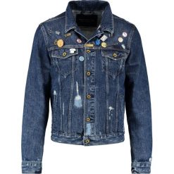Scotch & Soda TRUCKER Kurtka jeansowa dark blue. Kurtki męskie marki Scotch & Soda. W wyprzedaży za 461.45 zł.