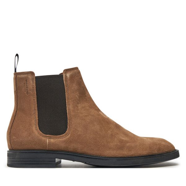 Sztyblety Vagabond Shoemakers. Brązowe sztyblety męskie Vagabond Shoemakers, bez obcasa, bez zapięcia. Za 589.99 zł.