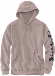Bluza Carhartt Mid Signature Sleeve Logo Mink. Bluzy nierozpinane męskie Carhartt, m, bez wzorów, bez ramiączek, bez kaptura. Za 265.11 zł.