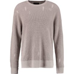 AllSaints FORRAM CREW OVERSIZED FIT Sweter putty grey marl. Kardigany męskie marki AllSaints. W wyprzedaży za 487.20 zł.