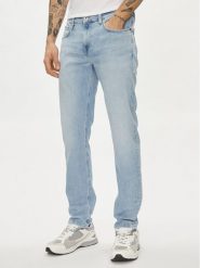 Pepe Jeans Jeansy PM207388 Niebieski Slim Fit. Niebieskie jeansy męskie Pepe Jeans, bez wzorów, z bawełny. Za 449.99 zł.