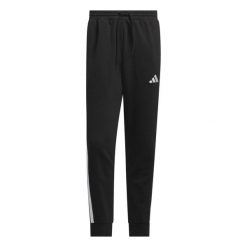 Spodnie Adidas Sport M 3S Fl Tc Pt Dorośli. Czarne długie spodnie sportowe męskie ADIDAS, bez wzorów, na fitness i siłownię. Za 166.00 zł.