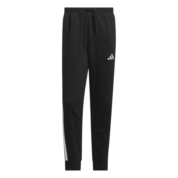 Spodnie Adidas Sport M 3S Fl Tc Pt Dorośli. Czarne długie spodnie sportowe męskie ADIDAS, bez wzorów, na fitness i siłownię. Za 166.00 zł.