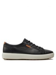 ECCO Sneakersy Soft 7 43000401001 Czarny. Czarne buty sportowe na co dzień męskie ecco, m, bez wzorów, ze skóry, bez ramiączek, bez kaptura. Za 549.99 zł.