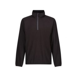 Męski Polar Navigate Half Zip Fleece. Czarne bluzy z polaru męskie Regatta, m, bez wzorów, z polaru, sportowe, bez ramiączek, bez kaptura. Za 92.99 zł.