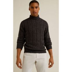 Mango Man - Sweter Malevich. Szare swetry męskie Mango Man, z bawełny. Za 199.90 zł.