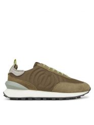 Iceberg Sneakersy IU17280H Khaki. Brązowe buty sportowe na co dzień męskie Iceberg, m, bez wzorów, ze skóry, bez ramiączek, bez kaptura. Za 599.99 zł.