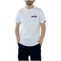 Koszulka sportowa męska Ellesse Voodoo. Białe t-shirty sportowe męskie Ellesse, m, bez wzorów, sportowe, bez ramiączek. Za 99.00 zł.