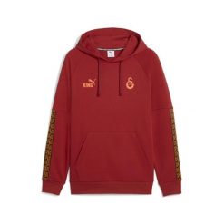Męska bluza z kapturem Galatasaray SK KING PUMA Red Rhythm. Czerwone bluzy nierozpinane męskie Puma, m, bez wzorów, z kapturem. Za 309.00 zł.