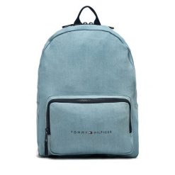 Plecak Tommy Hilfiger. Niebieskie plecaki męskie Tommy Hilfiger, bez wzorów. Za 229.99 zł.