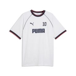 Męska koszulka piłkarska PUMA Sport Pinnacle PUMA. Białe t-shirty sportowe męskie Puma, m, bez wzorów, sportowe, bez ramiączek. Za 149.00 zł.