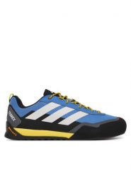 Adidas Trekkingi Terrex Skychaser Solo Approach JS4330 Niebieski. Niebieskie buty trekkingowe męskie ADIDAS, bez wzorów, z materiału, bez zapięcia, trekkingowe. Za 529.99 zł.