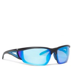 Okulary przeciwsłoneczne GOG. Niebieskie okulary przeciwsłoneczne męskie GOG, bez wzorów, sportowe. Za 159.99 zł.
