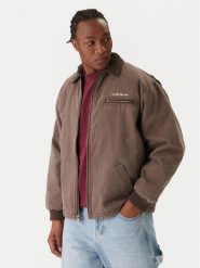 Quiksilver Kurtka jeansowa Shaper Pad EQYJK04174 Brązowy Regular Fit. Brązowe kurtki męskie Quiksilver, m, bez wzorów, z bawełny, bez ramiączek, bez kaptura. Za 689.99 zł.