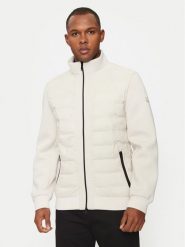 Guess Kurtka puchowa M4YL37 WG9U2 Écru Regular Fit. Kurtki męskie Guess, m, z aplikacjami, z puchu, bez ramiączek, bez kaptura. Za 599.99 zł.