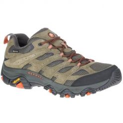 Buty trekkingowe męskie Merrell Trekkingowe Męskie Moab 3 Gtx Gore-tex. Brązowe buty trekkingowe męskie Merrell, bez wzorów, z gore-texu, bez zapięcia, trekkingowe, gore-tex. Za 699.00 zł.