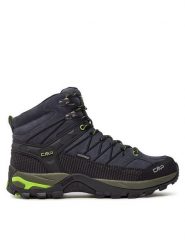 CMP Trekkingi 3Q12947 Szary. Szare buty trekkingowe męskie CMP, bez wzorów, ze skóry, bez zapięcia, trekkingowe. Za 339.99 zł.