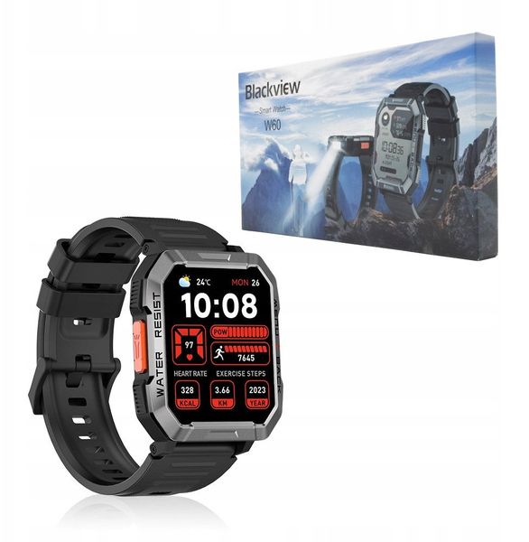 Smartwatch M BLACKVIEW SMART WATCH W60. Zegarki smartwatch NoName. Za 360.99 zł.
