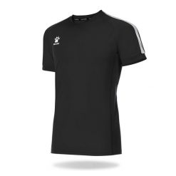 Kelme Camiseta Global Negro Unisex. Czarne bielizna termoaktywna męska Kelme, bez wzorów, bez ramiączek, do piłki nożnej. W wyprzedaży za 76.55 zł.