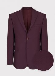 PAKO LORENTE – Bordowa marynarka garniturowa P22SF-3G-016-D-S. Czerwone marynarki męskie Pako Lorente, s, bez wzorów. Za 549.99 zł.