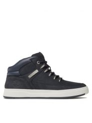 Timberland Sneakersy Davis Square Hiker TB0A2AQD0191 Granatowy. Niebieskie buty sportowe na co dzień męskie Timberland, m, bez wzorów, ze skóry, bez ramiączek, bez kaptura. Za 339.99 zł.